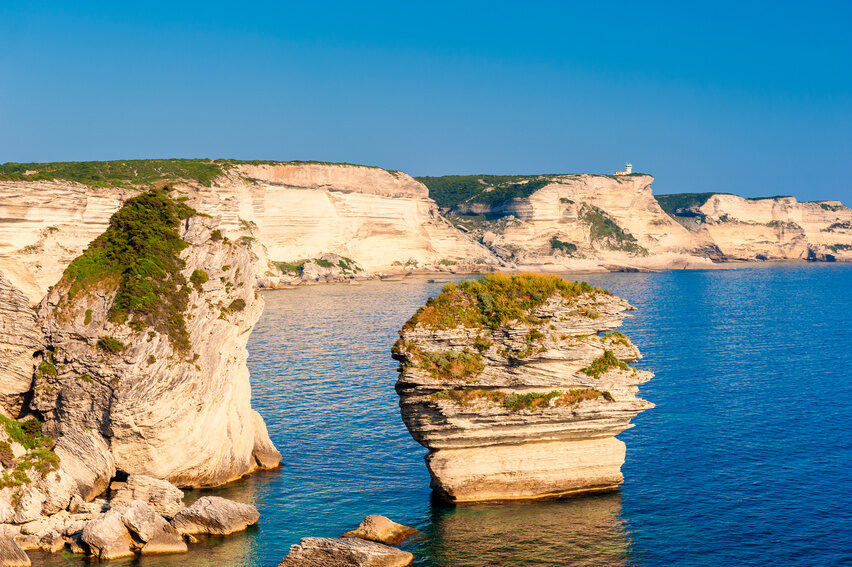 Falaises et citadelle de Bonifacio